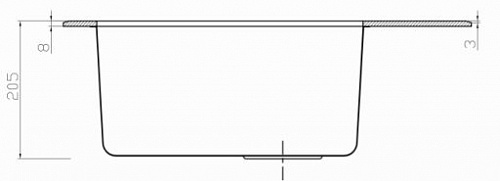 Кухонная мойка Seaman Eco Glass SMG-610B