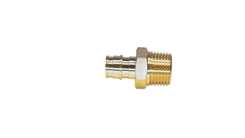 Штуцер с нар. резьбой латунный 25x1/2'  (HFWQE00047) Hipex