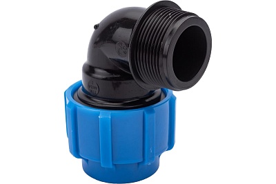 Отвод с нар.р. ф40х1 1/2" ТПК-АКВА (30)