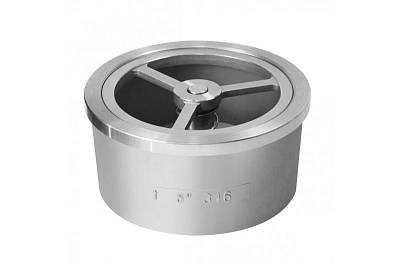 Обратный клапан осевой нерж.Ду 32 м/фл Ру 40 Benarmo (019-2473)