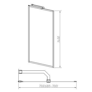  / Vincea VSB-41700CL  700*1400, ,  