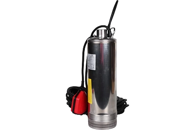 Насос колодезный с поплавком, корпус-нерж.ст, кабель 20 м, 230V, Q=90 л/мин, H=34 м (SPW-0001-200600) STOUT