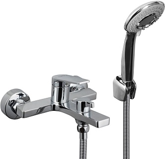 Смеситель д/ванны "NARA" (NAR-1014CR) короткий излив,  хром TOKITO