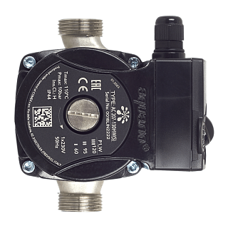 Насос цирк. для ГВС нерж. AC 207-130HW(S), с лат. гайками G3/4", 3-скор., 220В (5207) Aquario