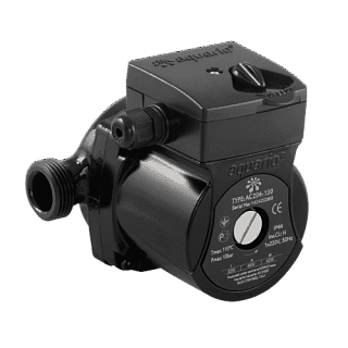 Насос цирк. AC 206-130 DN20, PN10, Qmax=4м3/ч, Hmax=6м, Tmax=110°С, 220В, 3-скор. (5206) Aquario