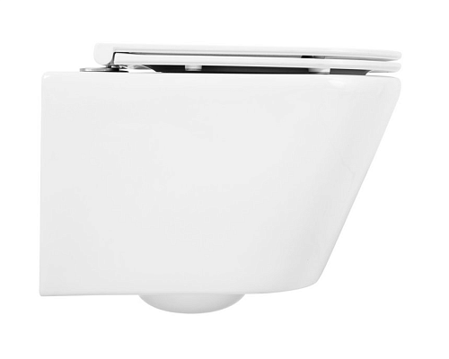 Унитаз подвесной Belbagno "TRE" с сидением BB8001CHR/SC