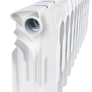 Радиатор биметаллическй ROMMER Plus BM 200 12 секций (RAL9016)