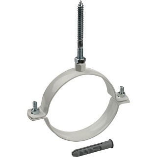 Хомут крепежный  DN100, для крепления к стене SCA-6010-000003 STOUT 