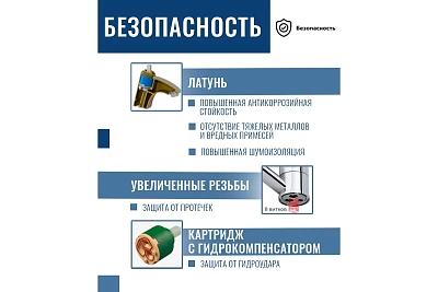 Смеситель д/умывальника BIG PROFF d-35 хром 3544 ARGO 44449 