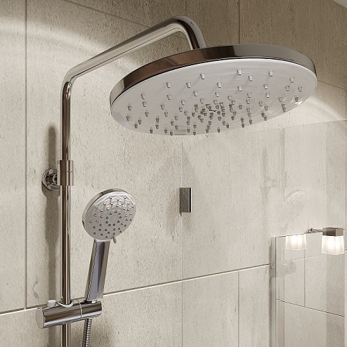 Смеситель для ванны с верхним душем, Male, IDDIS, MALSB3Fi06