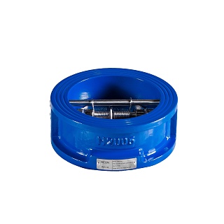 Обратный клапан чугун Ду 80  м/фл Ру 16 120гр. RSV32 REON (080RSV32)(180062)