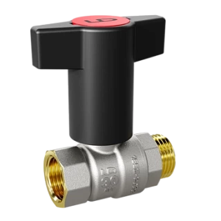 Кран шаровый LD Pride 47.15.В-Н.ТР Ду 15 Ру 40 Т-рукоятка (14)