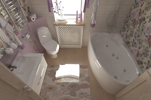 Ванна акриловая Николь,160х100 правая с фронтальным экраном  TRITON