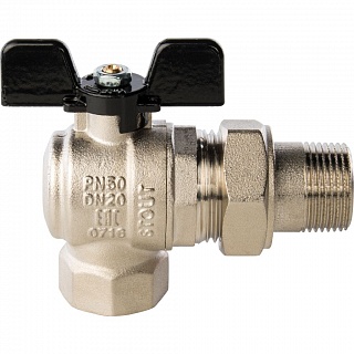 Кран шар. полнопроходной с амер. угл. баб. ВН 3/4" (SVB-0008-000020) STOUT 