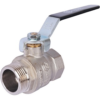 Кран шар. стандартнопроходной рыч. ВН 1" (8/64) (SVB-0013-000025) STOUT