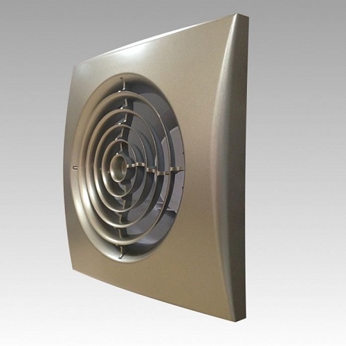 Вентилятор AURA 4C CHAMPAGNE (настенный,потолочный,уровень шума 25 дб.) D100 осевой вытяжной(16)