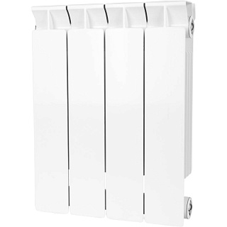 Радиатор биметаллический боковое подключение STOUT STYLE 350 4 сек. (SRB-0110-035004)  ВЫГОДА