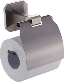 Держатель д/туалетной бумаги нерж.ст. ЧЕРНЫЙ матовый (79916)
