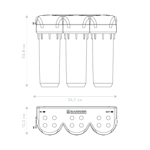 Система фильтрации "Барьер Профи Комплекс"