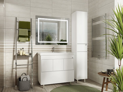 Пенал напольный "Алиса" 35см левый MISTY