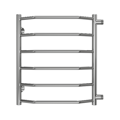 Полотенцесушитель 500х600 П6 "Виктория" черный матовый (RAL 9005) TERMINUS