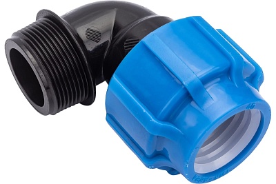 Отвод с нар.р. ф40х1 1/2" ТПК-АКВА (30)