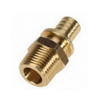 Переходник н/р 16-3/4" латунный Sanline (35402)