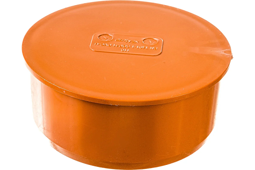 Заглушка раструбная 110 нар НПВХ SN4  Хемкор  (2490209)