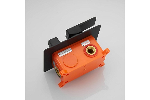 Душ. система ROSE встраиваемая 3 в1 черный R2835H