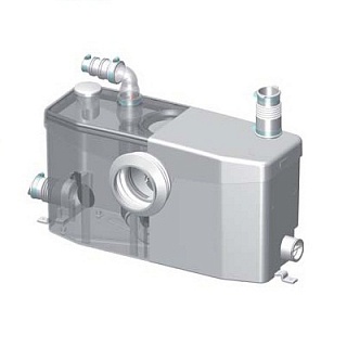 Насос-измельчитель SANIPLUS 1унитаз + 2умыв. 5м?100м ? 0,4кВт SFA