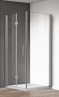 ДУШЕВОЙ УГОЛОК CEZARES ECO-O-ASH-1 80/90-C-Cr