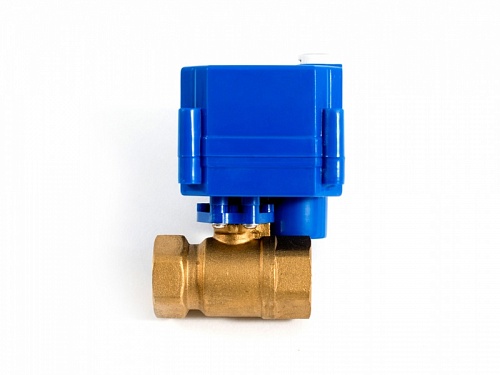Кран шаровый с электроприводом 1" (12V)