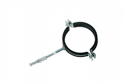 Хомут сантехнический  5" (138-142) М10 комплект дюбель+шпилька