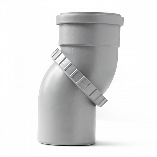 Отвод поворотный универсальный 110 ПРО АКВА (25)