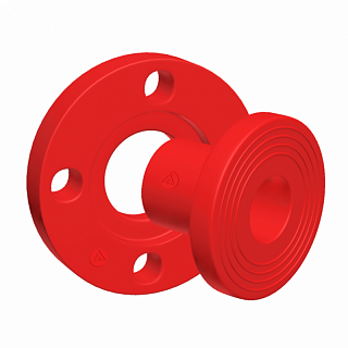 Фланец SLT BLOCKFIRE PP-R+Бурт под фланец SLT BLOCKFIRE PP-R 50 (SLTFPBF150GR)
