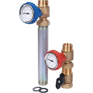 Группа насосная с прямым контуром 3/4" без насоса в теплоизоляции (SDG-0001-002001) STOUT