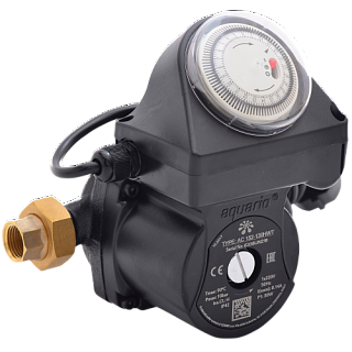 Насос цирк. для ГВС AC 152-130HWT, G1/2" с таймером (5152) Aquario