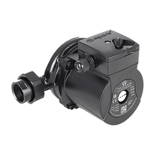 Насос цирк. AC   2512-180 DN25 L=180мм, PN10, Qmax=4,2м3/ч, Hmax=12м, Tmax=110°С, 220В, 3-скор. (5212)