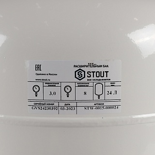      24 . 8  3/4" (-10...+100) , .,  (STW-0015-000024) STOUT