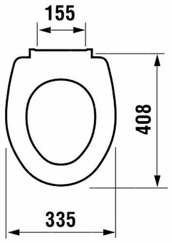 Сиденье д/унитаза SANITA "NEXT" дюропласт (Самара)