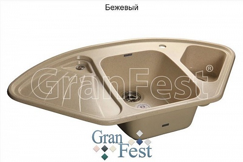 Кухонная мойка Granfest Corner GF-C1040E