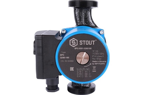 Насос циркуляционный 32/60-180 (SPC-0001-3260180) STOUT