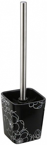 Ёршик напольный ВРО-0306Е черный цветок  (Аквалиния) Расродажа АКЦИЯ