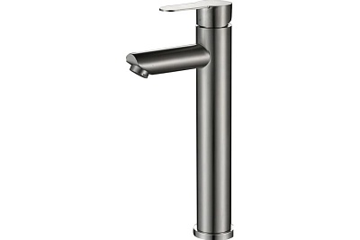 Смеситель д/раковины высокий  Haiba HB11801 нержавейка