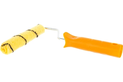 Мини-валик малярный STAYER"DUALON", 15х160 мм, бюгель 6 мм, ворс 7 мм, полиакрил, все виды ЛКМ (03-05812-16)