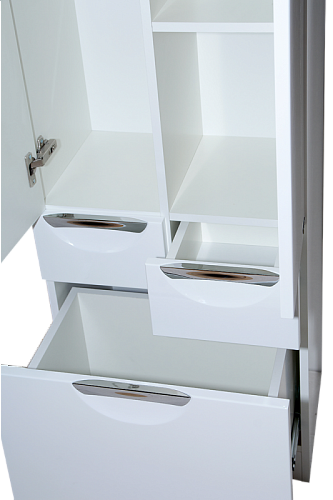 Пенал напольный "Орхидея" 50  3 ящ. MISTY  