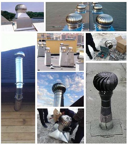 Турбодефлектор ТД-110 оц.сталь