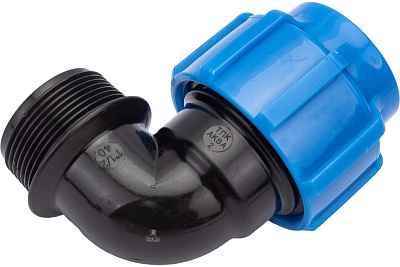 Отвод с нар.р. ф40х1 1/2" ТПК-АКВА (30)