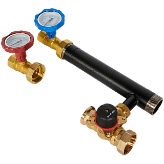 Группа насосная  с 3-х ходовым приводным смесителем 1 без насоса RDG-0003-012501 ROMMER 