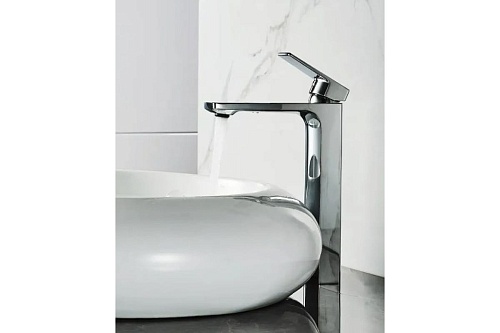 Смеситель д/раковины высокий Haiba HB11810 хром